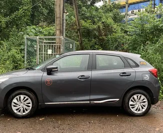 Autovermietung Suzuki Baleno Nr.16225 Automatisch am Flughafen Goa, ausgestattet mit einem 1,2L Motor ➤ Von Umar in Goa.
