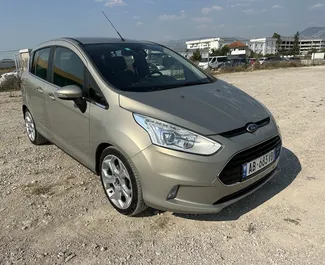 Vermietung Ford B-Max. Wirtschaft Fahrzeug zur Miete in Albanien ✓ Kaution Keine Kaution ✓ Versicherungsoptionen KFZ-HV, TKV, VKV Plus, VKV Komplett, Diebstahlschutz, Ausland.