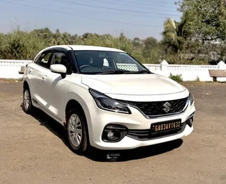 Autovermietung Suzuki Baleno Nr.16160 Automatisch am Flughafen Goa, ausgestattet mit einem 1,2L Motor ➤ Von Umar in Goa.