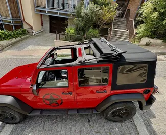 Jeep Wrangler 2017 zur Miete verfügbar in Tiflis, mit Kilometerbegrenzung unbegrenzte.