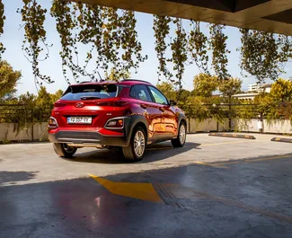 Frontansicht eines Mietwagens Hyundai Kona in Tiflis, Georgien ✓ Auto Nr.16284. ✓ Automatisch TM ✓ 0 Bewertungen.
