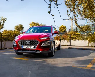 Mietwagen Hyundai Kona 2019 in Georgien, mit Benzin-Kraftstoff und 147 PS ➤ Ab 94 GEL pro Tag.