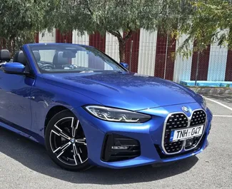 Vermietung BMW 420i Cabrio. Komfort, Premium, Cabrio Fahrzeug zur Miete auf Zypern ✓ Kaution Einzahlung von 3000 EUR ✓ Versicherungsoptionen KFZ-HV, TKV, VKV Plus, Insassen, Junge.