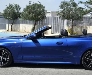 Mietwagen BMW 420i Cabrio 2023 auf Zypern, mit Benzin-Kraftstoff und 184 PS ➤ Ab 100 EUR pro Tag.