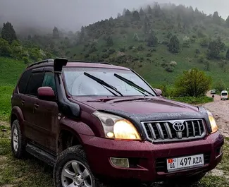 Mietwagen Toyota Land Cruiser Prado 2004 in Kirgisistan, mit Diesel-Kraftstoff und  PS ➤ Ab 100 USD pro Tag.