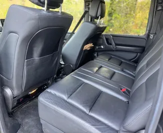 Frontansicht eines Mietwagens Mercedes-Benz G-Class in Limassol, Zypern ✓ Auto Nr.16466. ✓ Automatisch TM ✓ 0 Bewertungen.