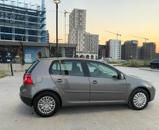 Mietwagen Volkswagen Golf 5 2008 in Albanien, mit Benzin-Kraftstoff und  PS ➤ Ab 25 EUR pro Tag.