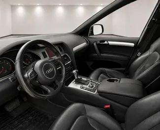 Vermietung Audi Q7. Premium, SUV, Crossover Fahrzeug zur Miete in Albanien ✓ Kaution Keine Kaution ✓ Versicherungsoptionen KFZ-HV, VKV Komplett.