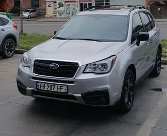 Subaru Forester 2018 zur Miete verfügbar in Tiflis, mit Kilometerbegrenzung unbegrenzte.