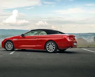 BMW 6-series Cabrio 2016 zur Miete verfügbar in Tiflis, mit Kilometerbegrenzung 150 km/Tag.