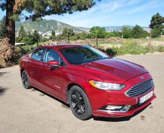 Mietwagen Ford Fusion Sedan 2018 in Georgien, mit Benzin-Kraftstoff und 188 PS ➤ Ab 110 GEL pro Tag.