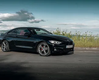 Frontansicht eines Mietwagens BMW 428i Gran Coupe in Tiflis, Georgien ✓ Auto Nr.16557. ✓ Automatisch TM ✓ 0 Bewertungen.