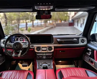 Mietwagen Mercedes-Benz G63 AMG 2022 in Aserbaidschan, mit Benzin-Kraftstoff und  PS ➤ Ab 1020 AZN pro Tag.