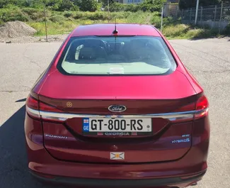 Ford Fusion Sedan 2018 zur Miete verfügbar in Tiflis, mit Kilometerbegrenzung unbegrenzte.