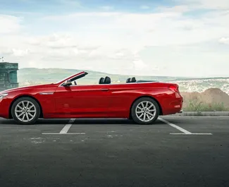 Vermietung BMW 6-series Cabrio. Premium, Luxus, Cabrio Fahrzeug zur Miete in Georgien ✓ Kaution Einzahlung von 540 GEL ✓ Versicherungsoptionen KFZ-HV, VKV Komplett, Insassen, Junge.