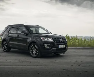 Mietwagen Ford Explorer 2018 in Georgien, mit Benzin-Kraftstoff und 345 PS ➤ Ab 130 GEL pro Tag.