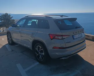 Benzin 2,0L Motor von Skoda Kodiaq 2023 zur Miete in Budva.