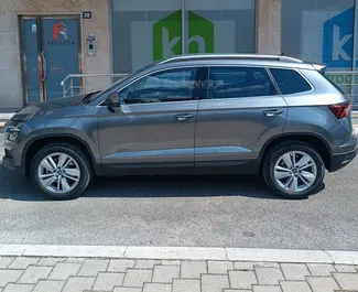 Skoda Karoq 2026 zur Miete verfügbar in Budva, mit Kilometerbegrenzung unbegrenzte.