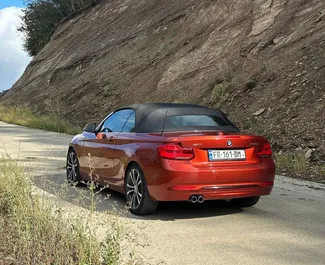 Autovermietung BMW 230xi Cabrio Nr.12308 Automatisch in Tiflis, ausgestattet mit einem 2,0L Motor ➤ Von Lascha in Georgien.