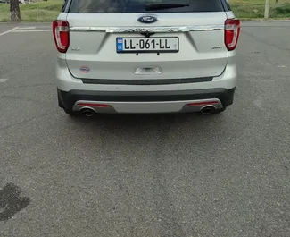 Vermietung Ford Explorer. Komfort, Premium, Crossover Fahrzeug zur Miete in Georgien ✓ Kaution Keine Kaution ✓ Versicherungsoptionen KFZ-HV, VKV Plus, VKV Komplett, Insassen, Diebstahlschutz, Keine Kaution.