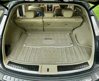 Mietwagen Infiniti QX70 2019 in Georgien, mit Benzin-Kraftstoff und 368 PS ➤ Ab 110 GEL pro Tag.