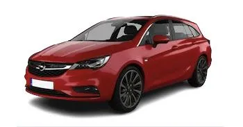 Opel Astra 2022 red