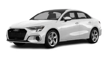 Audi A3 Sedan 2022 white