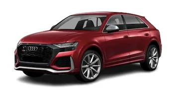 Audi RS Q8 2022 red