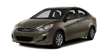 Hyundai Accent 2014 beige