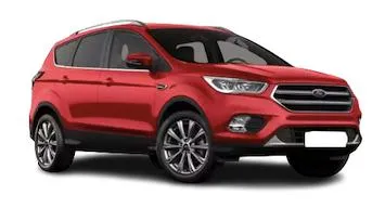 Ford Kuga 2017 red