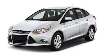 Ford Focus 2013 light grey sedan