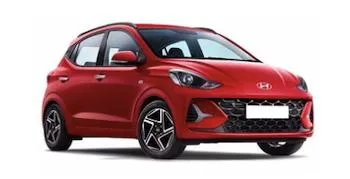 Hyundai i10 2024 red