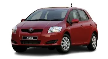 toyota auris 2009 red