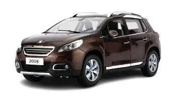 Peugeot 2008 2018 brown