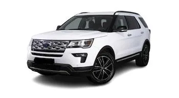 Ford Explorer 2020 white