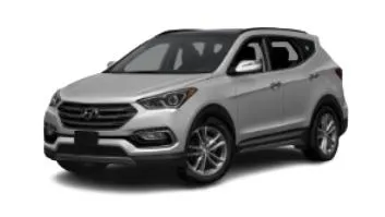 Hyundai Santa Fe 2017 silver