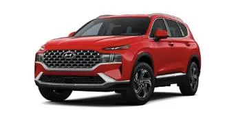 Hyundai Santa Fe 2023 red