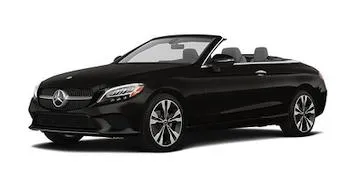 Mercedes-Benz C300 Cabrio black