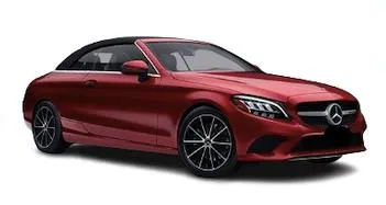 Mercedes-Benz C200 Cabrio 2022 red